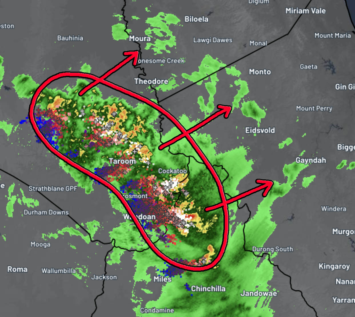 Rain & Storm Update - Weather Warnings - Higgins Storm Chasing